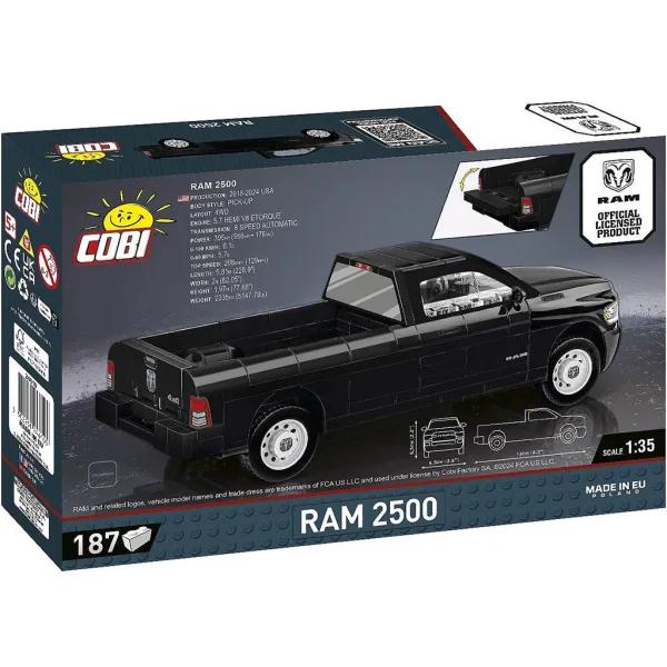 COBI: Klocki konstrukcyjne Dodge RAM 2500 (24610) zdjęcie 3
