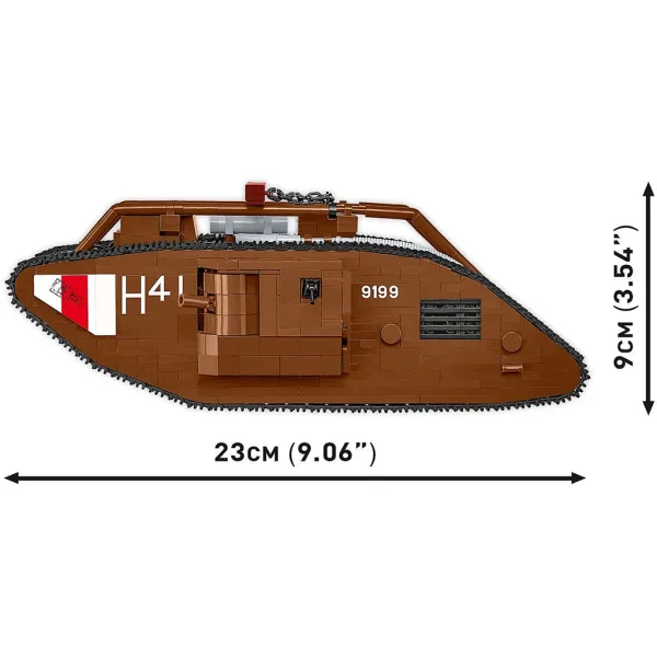 COBI: Mark V (Male) Nr. 9199 zestaw konstrukcyjny (2995) zdjęcie 8