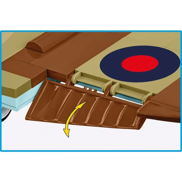 COBI: Model samolotu Supermarine Spitfire Mk. IXe (5764) zdjęcie 5