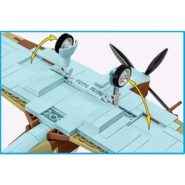 COBI: Model samolotu Supermarine Spitfire Mk. IXe (5764) zdjęcie 6