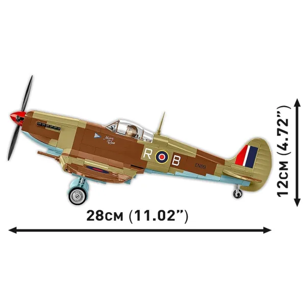 COBI: Model samolotu Supermarine Spitfire Mk. IXe (5764) zdjęcie 8