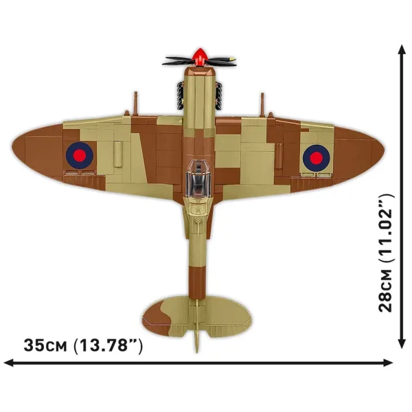 COBI: Model samolotu Supermarine Spitfire Mk. IXe (5764) zdjęcie 9