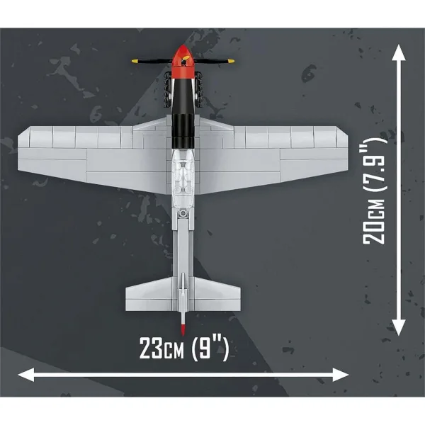 COBI: Mustang P-51D „TOP GUN: Maverick” zestaw klocków do budowy samolotu (5847) zdjęcie 3