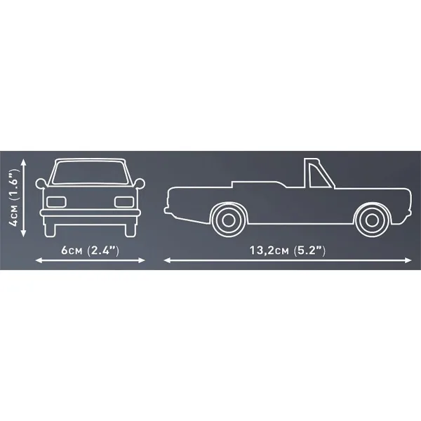 COBI: Opel Rekord C 1700 L kabriolet zestaw konstrukcyjny (24599) zdjęcie 4