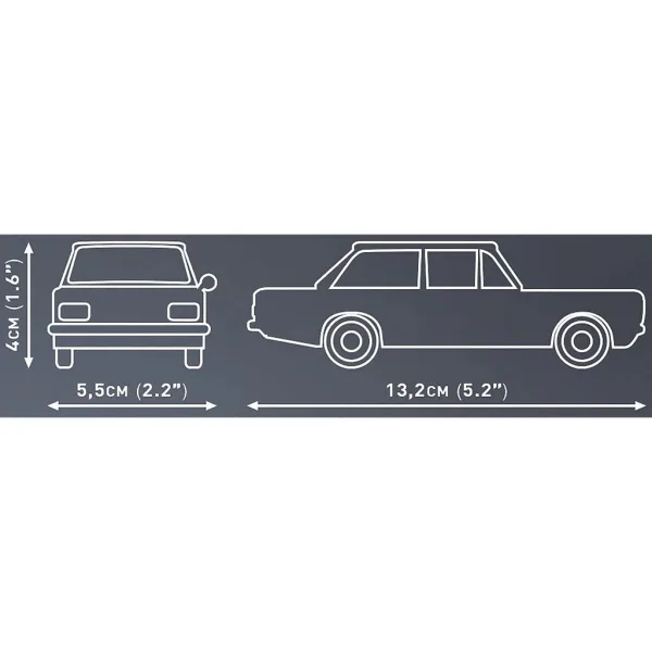 COBI: Opel Rekord C Czarna Wdowa zestaw klocków (24597) zdjęcie 4