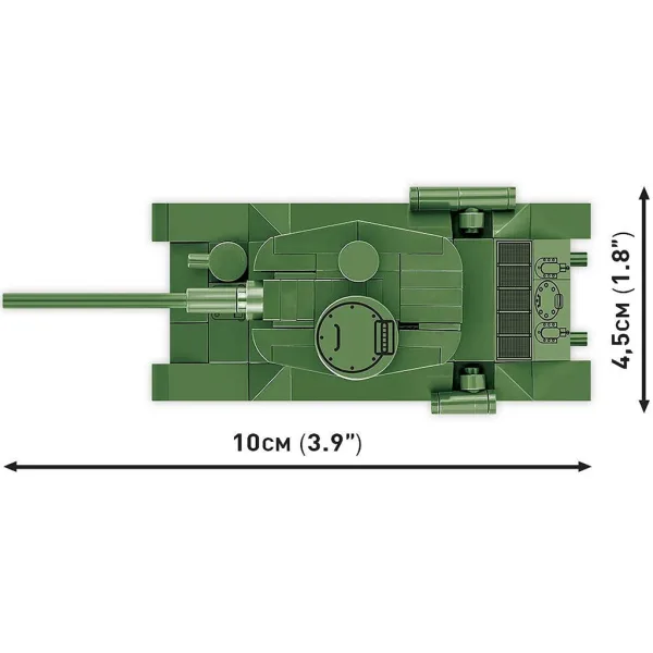 COBI: Radziecki czołg T-34/85 zestaw konstrukcyjny (3092) zdjęcie 4