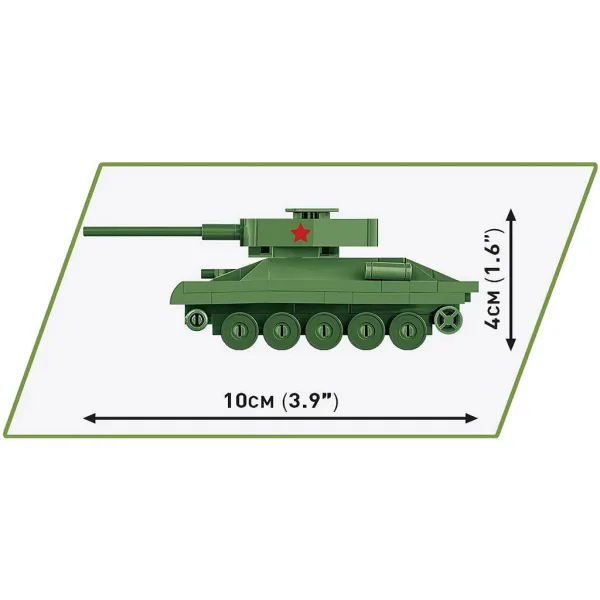 COBI: Radziecki czołg T-34/85 zestaw konstrukcyjny (3092) zdjęcie 5