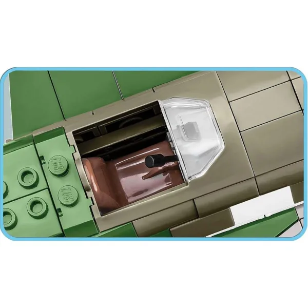 COBI: Samolot Messerschmitt Me 262 A-1a - zestaw klocków (5721) zdjęcie 3