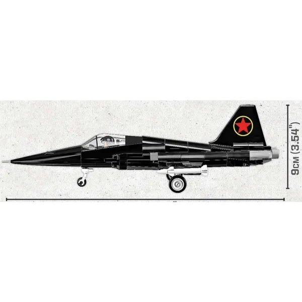 COBI: Samolot MiG-28 „TOP GUN” zestaw klocków konstrukcyjnych (5859) zdjęcie 5
