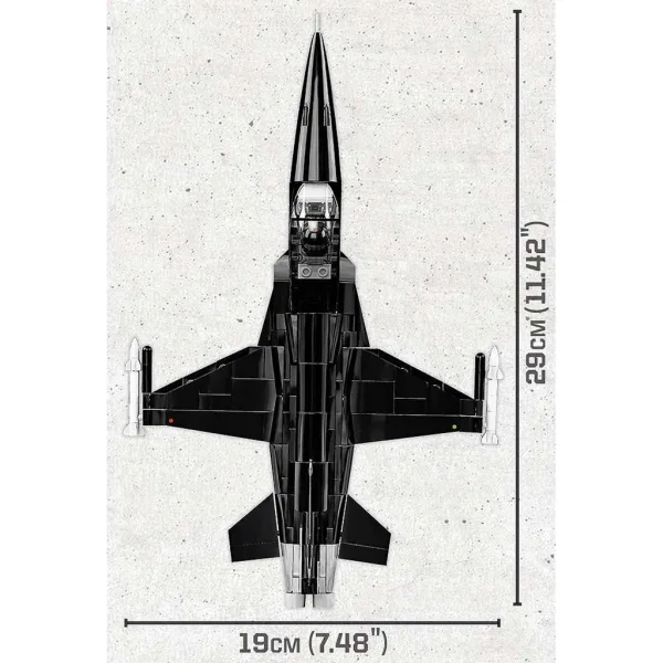 COBI: Samolot MiG-28 „TOP GUN” zestaw klocków konstrukcyjnych (5859) zdjęcie 6