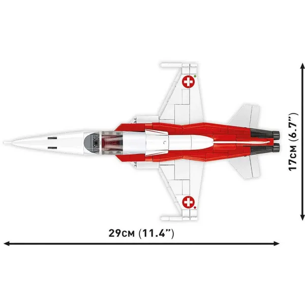 COBI: Samolot Northrop F-5 Tiger II zestaw klocków (5857) zdjęcie 6