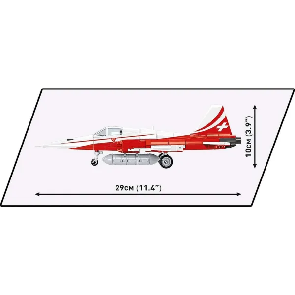 COBI: Samolot Northrop F-5 Tiger II zestaw klocków (5857) zdjęcie 7