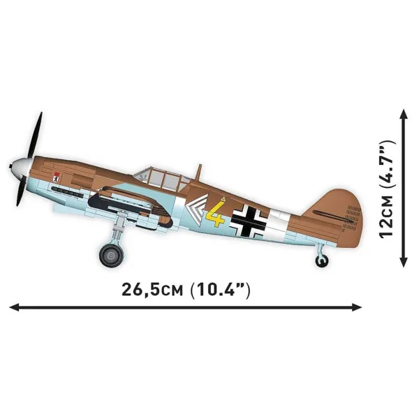 COBI: Samolot do składania Messerschmitt Bf 109 G „Gustav” (5761) zdjęcie 6