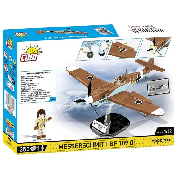 COBI: Samolot do składania Messerschmitt Bf 109 G „Gustav” (5761) zdjęcie 8