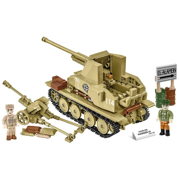COBI: Sd.Kfz. 139 Marder III zestaw klocków (3131) zdjęcie 3