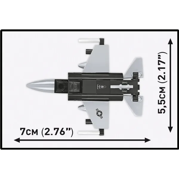 COBI: Siły Zbrojne F-16D Fighting Falcon zestaw konstrukcyjny (5941) zdjęcie 4