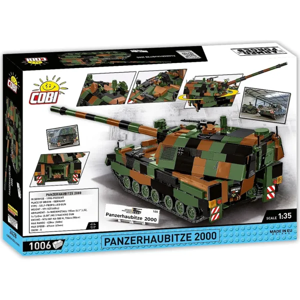 COBI: Siły Zbrojne Panzerhaubitze 2000 zestaw konstrukcyjny (2628) zdjęcie 8
