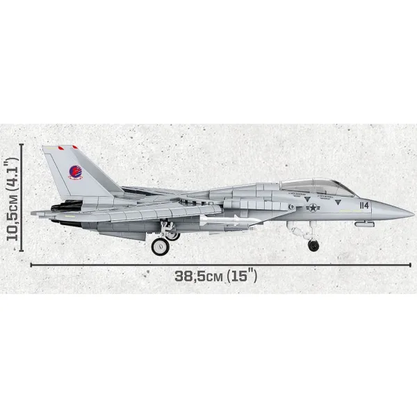 COBI: Top Gun F-14A Tomcat™ zestaw konstrukcyjny (5811A) zdjęcie 6