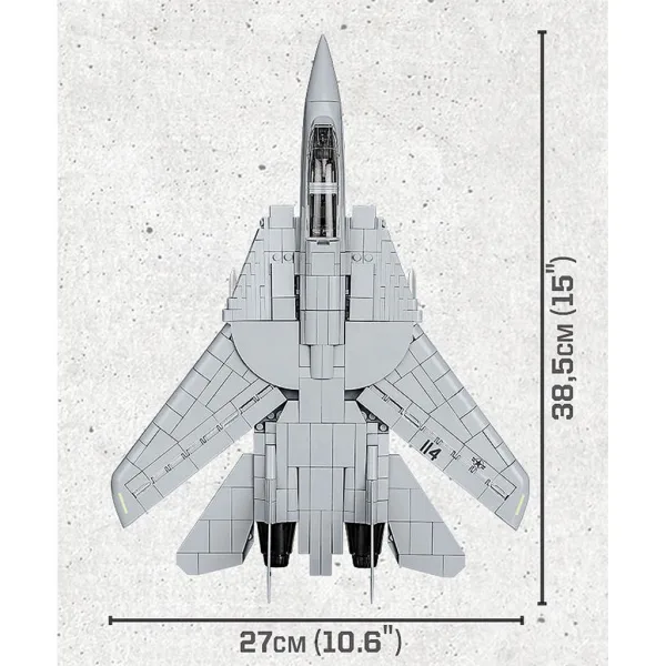 COBI: Top Gun F-14A Tomcat™ zestaw konstrukcyjny (5811A) zdjęcie 7
