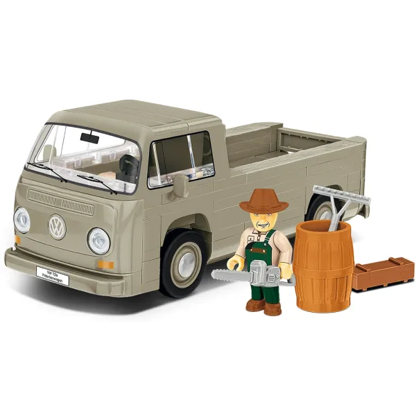 COBI: Volkswagen T2a ciężarówka z platformą zestaw do budowy (24618) zdjęcie 2