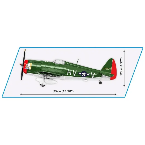 COBI: WW II P-47 Thunderbolt zestaw konstrukcyjny (5737) zdjęcie 4
