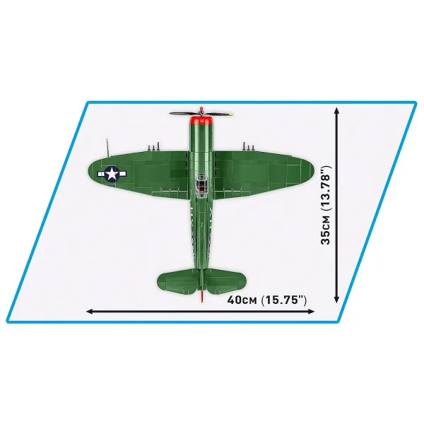 COBI: WW II P-47 Thunderbolt zestaw konstrukcyjny (5737) zdjęcie 5
