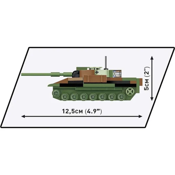 COBI: Zestaw do budowy czołgu Leopard 1 (3105) zdjęcie 4