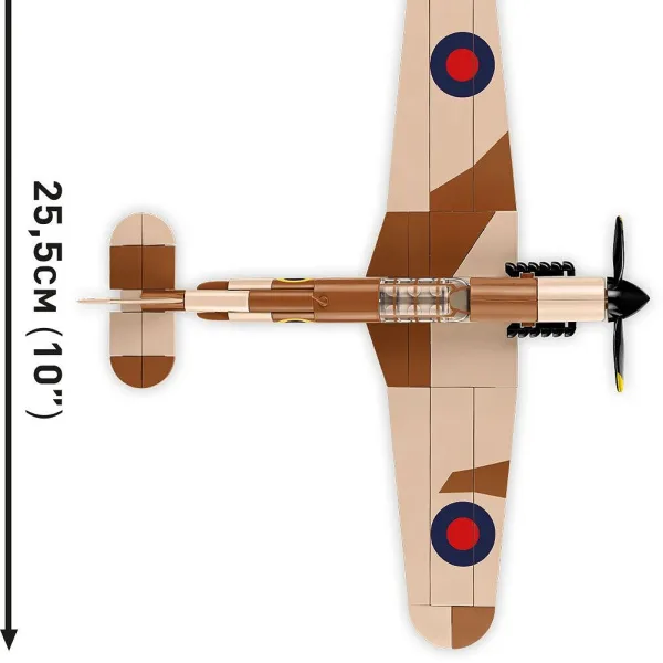 COBI: Zestaw klocków Hawker Hurricane Mk I (5866) zdjęcie 5