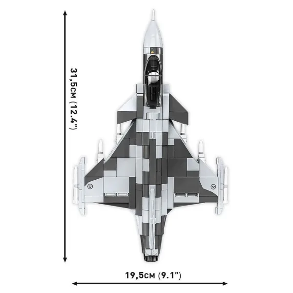 COBI: Zestaw klocków samolot SAAB JAS 39 Gripen E (5820) zdjęcie 8