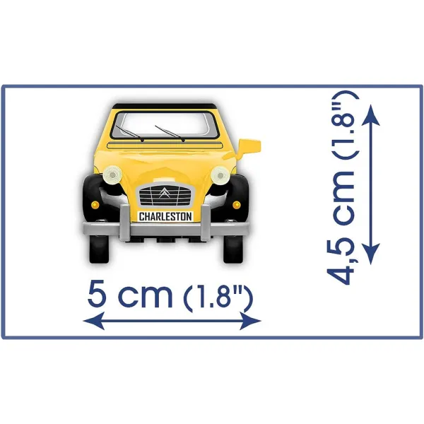 COBI: Zestaw konstrukcyjny Citroen 2CV Charleston (24512) zdjęcie 5