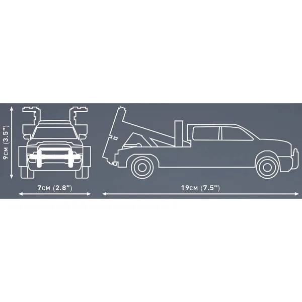 COBI: Zestaw konstrukcyjny Dodge RAM 3500 laweta (24611) zdjęcie 5
