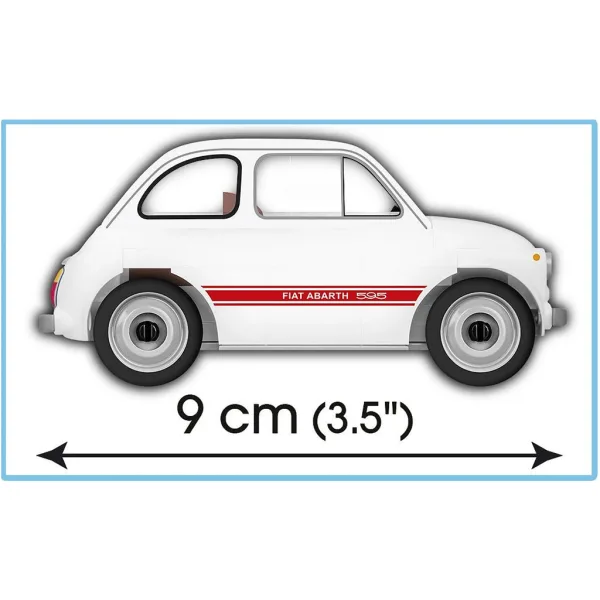 COBI: Zestaw konstrukcyjny Fiat Abarth 595 (24524) zdjęcie 4