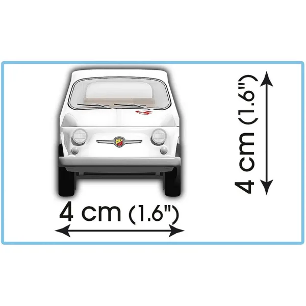 COBI: Zestaw konstrukcyjny Fiat Abarth 595 (24524) zdjęcie 5