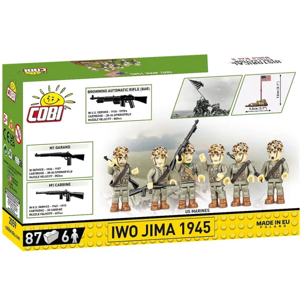 COBI: Zestaw konstrukcyjny II wojna światowa – Iwo Jima (2059) zdjęcie 3