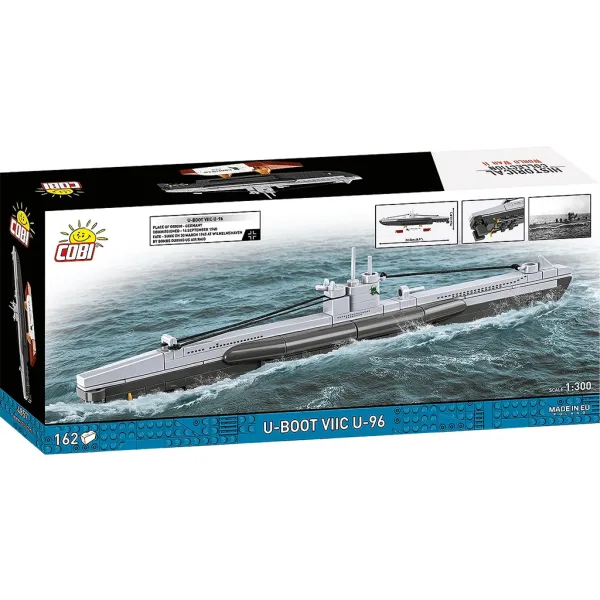COBI: Zestaw konstrukcyjny II wojny światowej U-Boot VIIC U-96 (4857) zdjęcie 6