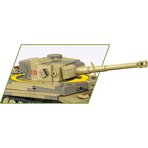 COBI: Zestaw konstrukcyjny Panzer VI Tiger I „131” (2734) zdjęcie 3