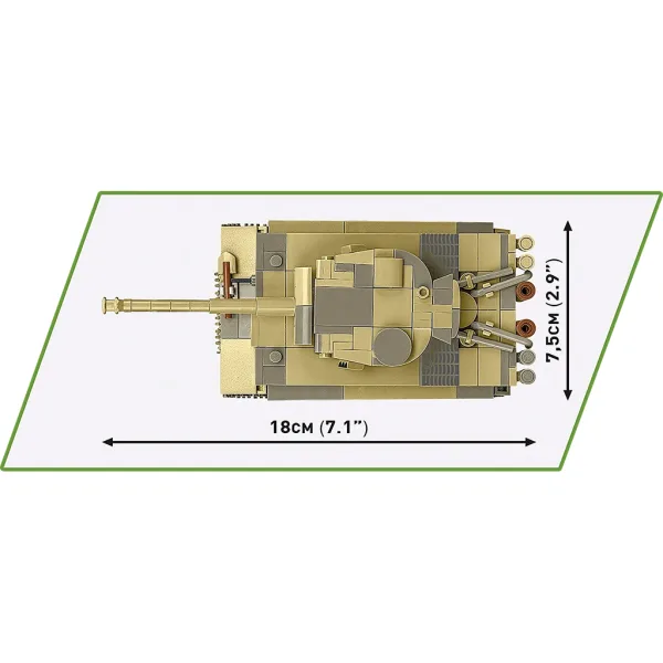 COBI: Zestaw konstrukcyjny Panzer VI Tiger I „131” (2734) zdjęcie 6