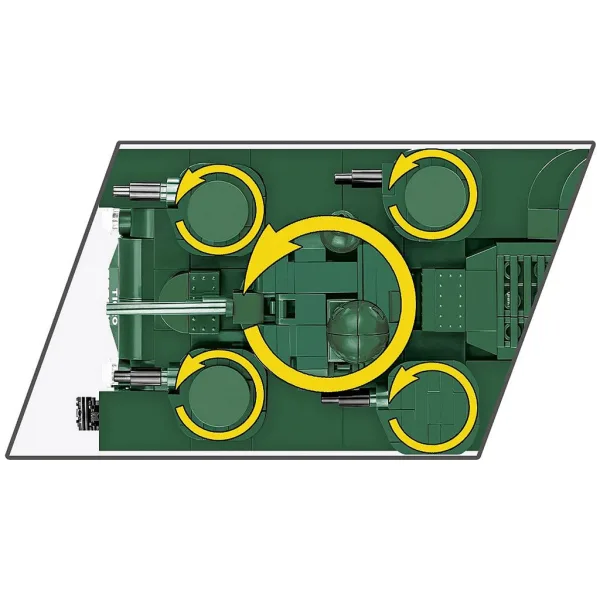COBI: Zestaw konstrukcyjny Vickers A1E1 Independent (2990) zdjęcie 4