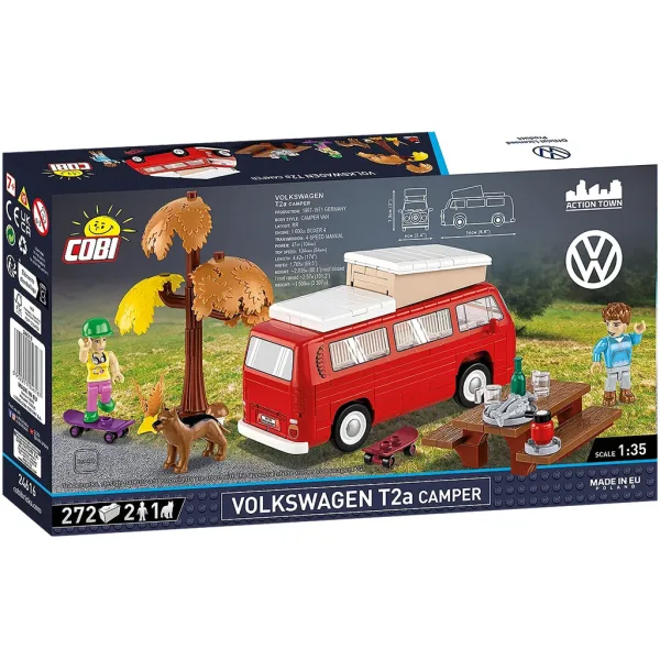 COBI: Zestaw konstrukcyjny Volkswagen T2a Camper (24616) zdjęcie 8