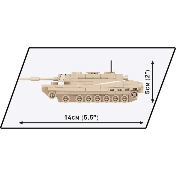 COBI: Zestaw konstrukcyjny czołg Abrams M1A2 (3106) zdjęcie 4