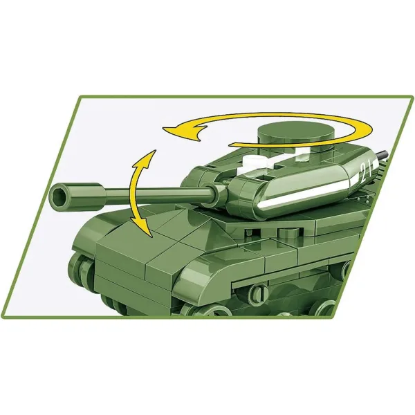 COBI: Zestaw konstrukcyjny czołg IS-2 (3098) zdjęcie 3
