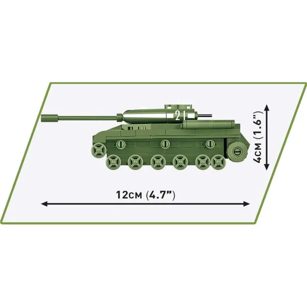 COBI: Zestaw konstrukcyjny czołg IS-2 (3098) zdjęcie 4