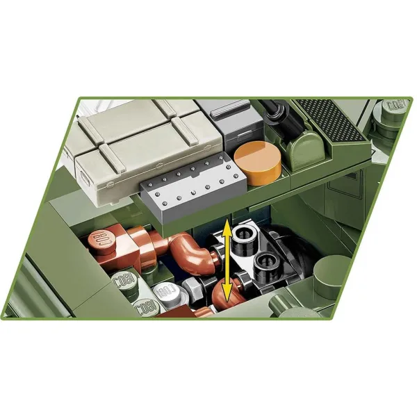 COBI: Zestaw konstrukcyjny czołg M3 Stuart (3129) zdjęcie 4