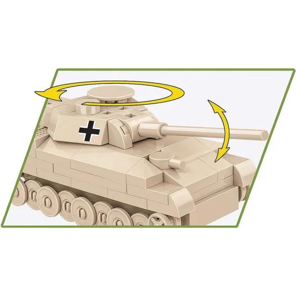 COBI: Zestaw konstrukcyjny czołg Panzer V Panther (3099) zdjęcie 3