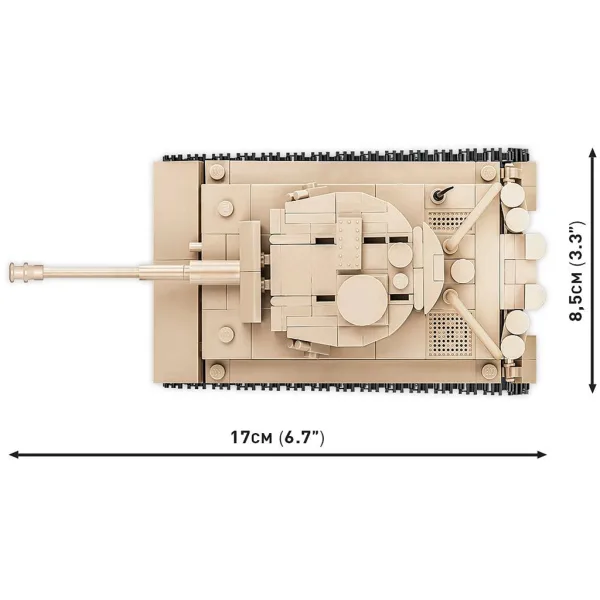 COBI: Zestaw konstrukcyjny czołgu Pzkpfw VI Tiger 131 (2710) zdjęcie 3