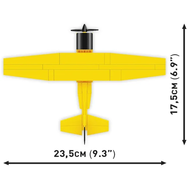 COBI: Żółty zestaw konstrukcyjny Cessna 172 Skyhawk (26621) zdjęcie 5