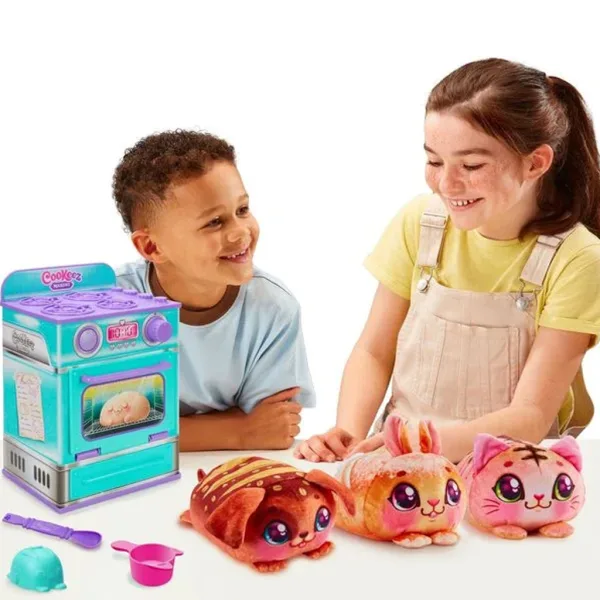 COOKEEZ Makery: Turkusowy zestaw do pieczenia z niespodzianką pluszowym zwierzątkiem zdjęcie 2