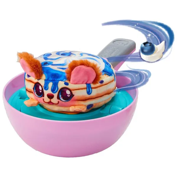 COOKEEZ Makery: Zestaw do zabawy z naleśnikami Pancake Treatz z niespodzianką pluszowym zwierzakiem zdjęcie 2
