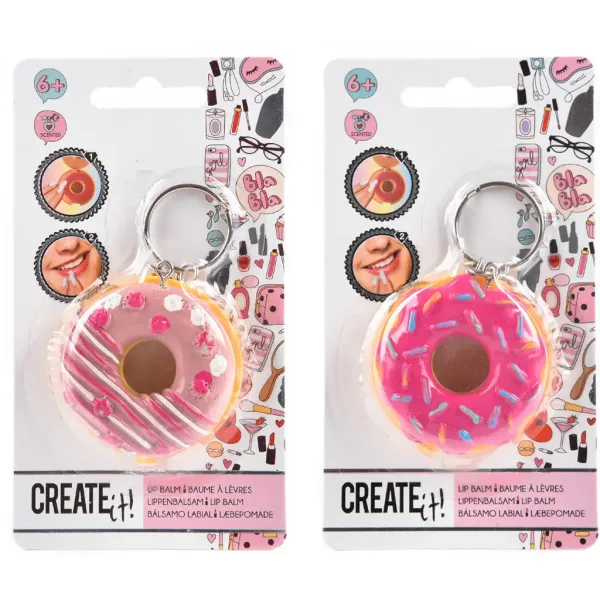 Canenco: Create It! balsam do ust w kształcie donuta, różne rodzaje, 1 szt. zdjęcie 3