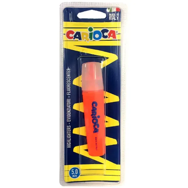 Carioca: Zakreślacz w kolorze neonowo-pomarańczowym zdjęcie 1